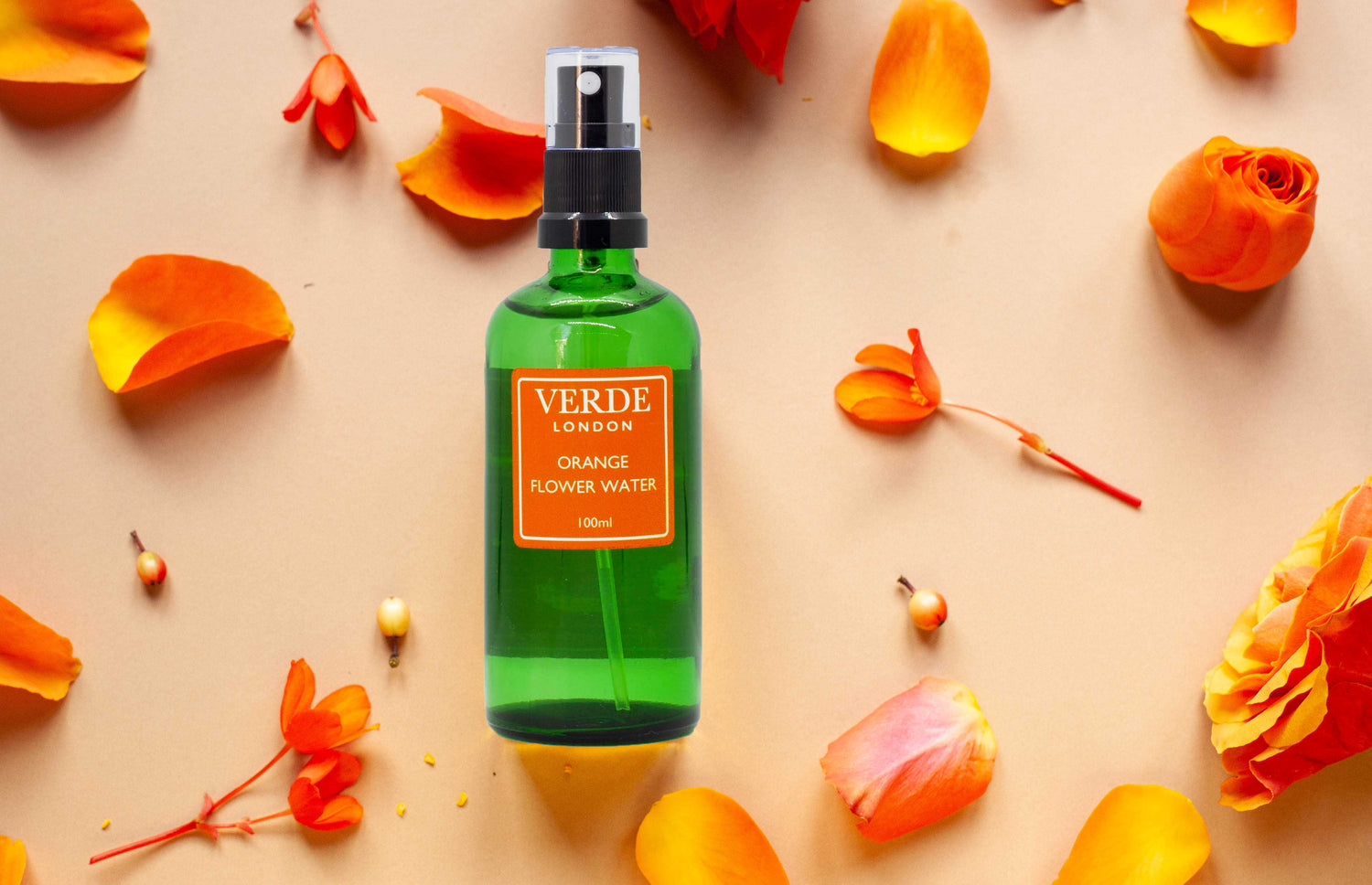 orange flower water hydrating face toner